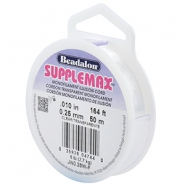 Beadalon filo infilaperle Supplemax diametro 0.25mm 50 metri trasparente