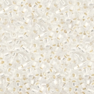 Rocailles Miyuki 11/0 Silverlined crystal 11-1