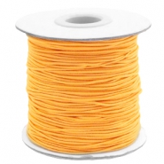 Filo elastico colorato 1 mm arancio girasole