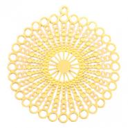 Pendenti in stile bohémien rotondo oro (privo di nichel)