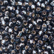 Rocailles Miyuki 8/0 Silverlined montana grey 8 - 2426