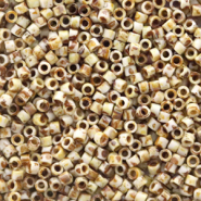 Perline Miyuki Delica 11/0 Opaque picasso yellow DB-2262