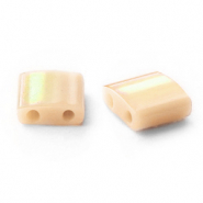 Perline Miyuki tila 5x5mm Ceylon light caramel beige TL-593