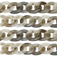 Catena in acrilico 22mm grigio