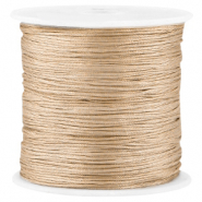 Coda di topo 0.8mm satinata marrone beige