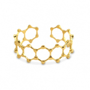 Anelli in acciaio inossidabile oro