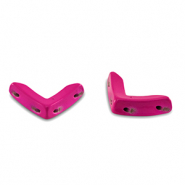 Perline Tile freccia rosa magenta