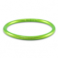Braccialetti tempio buddista 5mm taglia M verde lime