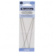 Beadalon ago flessibili 12.7cm (extra forte) argento