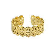 Anelli in acciaio inossidabile oro