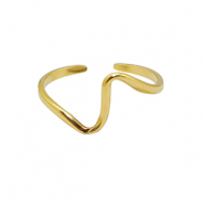 Anelli in acciaio inossidabile oro