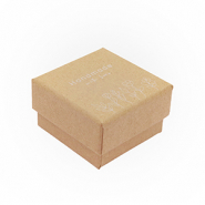 Confezione regalo "handmade with love"&nbsp;fiori marrone