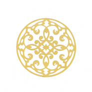 Ciondoli in acciaio inossidabile boh&eacute;mien 28mm oro