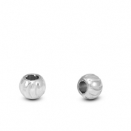 Perline in acciaio inossidabile 3mm argento