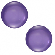 Cabochon Polaris Elements 20 mm classico Lucido viola ultravioletta