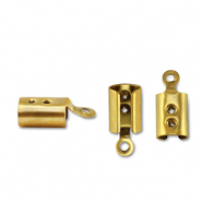 Componenti in acciaio inossidabile anellino apribile fermafilo oro