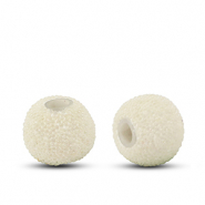 Perline in stile bohémien beige