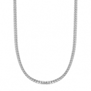 Collane in acciaio inossidabile argento