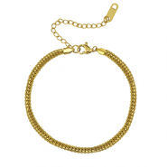 Bracciali in acciaio inossidabile oro