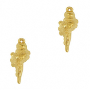 Ciondoli in acciaio inossidabile conchiglia oro