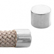Terminali di metallo DQ Ø10mm argento antico (privo di nichel)