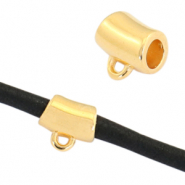 Componenti di metallo DQ Ø3.5mm con anellino oro (privo di nichel)