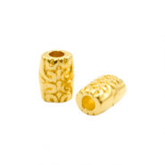 Perline di metallo DQ tubo &Oslash;2mm oro (privo di nichel)