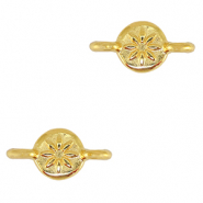 Ciondoli di metallo DQ connettore oro (privo di nichel)