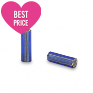 Perline di vetro rocailles bugles speciali blu reale