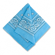 Bandana blu chiaro