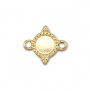 BY31&reg; Distanziatore in acciaio inossidabile con castone per SS16 fondo piatto oro