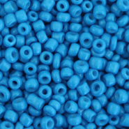Perline di vetro rocailles 8/0 (3 mm) blu palazzo
