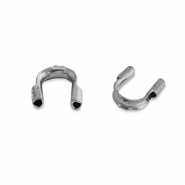 Componenti in acciaio inossidabile salvafilo argento