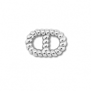 Componenti in acciaio inossidabile argento