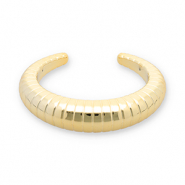 Bracciali bangle in resina oro