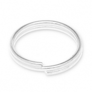 Componenti di metallo DQ anellino brisè argento antico (privo di nichel)