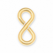 Componenti di metallo DQ Eco-brass&reg; anellino apribile "8" oro (privo di nichel)
