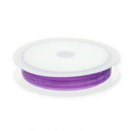 Filo infilaperle elastico 0.5mm viola