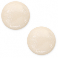 Cabochon Polaris Elements 12 mm classico Jais beige