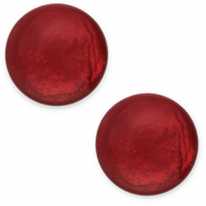 Cabochon Polaris Elements 7 mm classico Jais rosso bordeaux