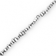 Perline di ematite argento