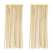 Orecchini in acciaio inossidabile oro