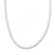 BY31® Collane in acciaio inossidabile catena a serpente argento