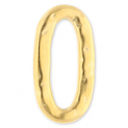 Componenti in acciaio inossidabile distanziatore ovale oro