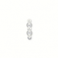 Componenti in argento 925 coprinodi 4mm argento