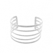 Bracciali in acciaio inossidabile bangle argento