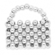 Ciondoli accattivanti borsetta argento