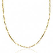 Collane in acciaio inossidabile maglia oro