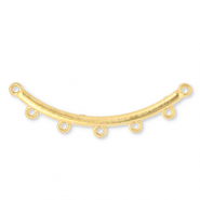 Componenti in acciaio inossidabile distanziatore arco con 5 anellini oro