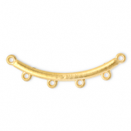 Componenti in acciaio inossidabile distanziatore arco con 4 anellini oro